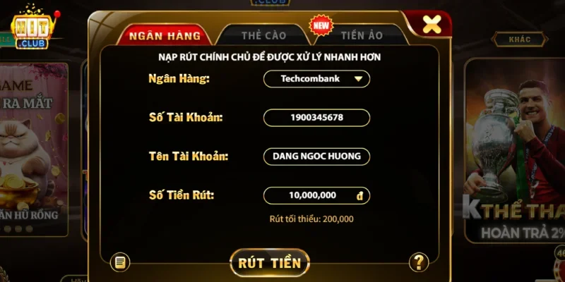 Kiểm tra kỹ các điều kiện vòng cược trước khi thực hiện lệnh thanh toán.